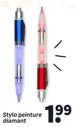 Wibra Stylo peinture diamant offre