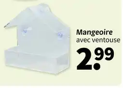 Wibra Mangeoire avec ventouse offre