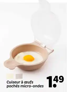 Wibra Cuisseur à œufs pochés micro-ondes offre