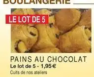 Intermarché Pains au chocolat offre