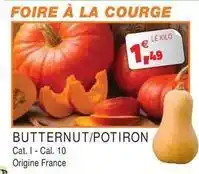 Intermarché Cat - butternut/potiron offre