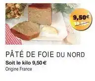 Intermarché Pâté de foie du nord offre