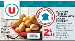 U Express U - pomme de terre de consommation a chair ferme offre