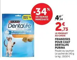 Super U Purina - friandises pour chat dentalife offre