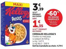 U Express Kellogg's - cereales offre