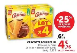 U Express Lu - cracotte fourree offre
