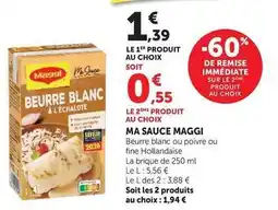 U Express Maggi - ma sauce offre