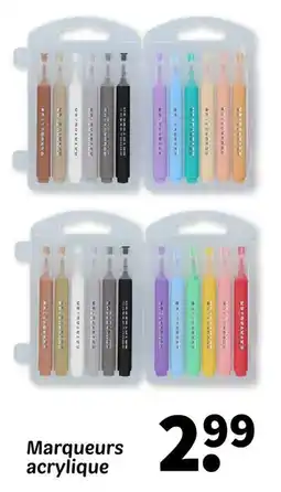Wibra Marqueurs acrylique offre