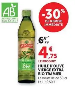 Hyper U Tramier - huile d'olive vierge extra offre