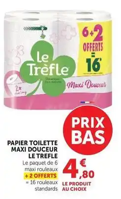 U Express Le trèfle - papier toilette maxi douceur offre