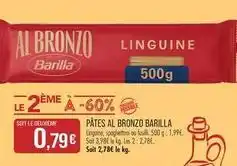 Match Barilla - pâtes al bronzo offre
