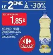 Match Carrefour - mélange 4 huiles classic offre