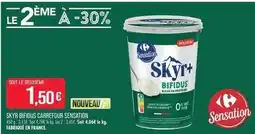 Match Carrefour - skyr+ bifidus offre