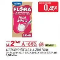 Match Alternative végétale a la crème offre
