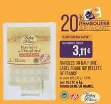 Match Reflets de france - ravioles du dauphiné label rouge igp offre