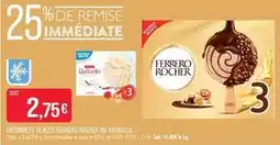Match Ferrero rocher - batonnets glacés offre