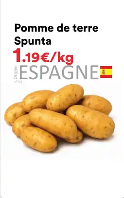 Hmarket Spunta Pomme de terre offre