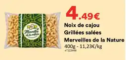 Hmarket Merveilles de la Nature Noix de cajou offre