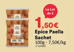 Hmarket Epice Paella offre