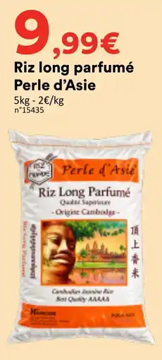 Hmarket Perle d'Asie Riz Long Parfumé offre