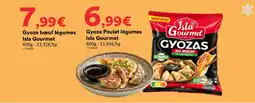 Hmarket Isla Gourmet Gyoza bœuf légumes offre