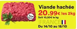 Hmarket Viande hachée offre