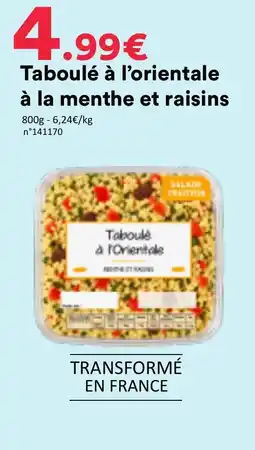 Hmarket Taboulé à l'Orientale offre