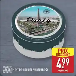 ALDI BISCOTTO ASSORTIMENT DE BISCUITS AU BEURRE offre