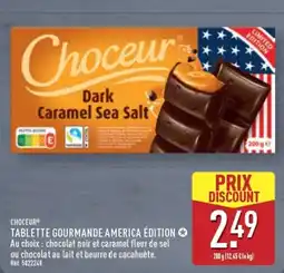 ALDI Choceur Dark Caramel Sea Salt offre