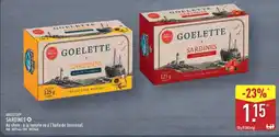 ALDI GOELETTE SARDINES offre