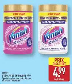 ALDI Vanish Détachant en poudre offre