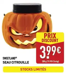 ALDI SWEETLAND SEAU CITROUILLE offre