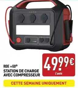 ALDI RIDE +GO® STATION DE CHARGE AVEC COMPRESSEUR offre