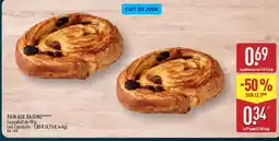 ALDI PAIN AUX RAISINS offre