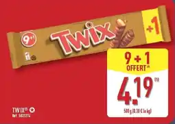 ALDI TWIX offre