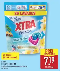 ALDI X-TRA LESSIVE DOSE offre