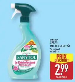 ALDI SANYTOL Spray multi-usage offre