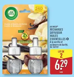 ALDI AIR WICK RECHARGES DIFFUSEUR HUILES ESSENTIELLES offre