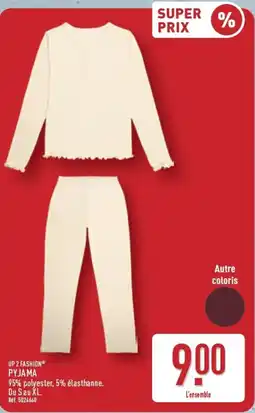 ALDI UP 2 FASHION® PYJAMA offre