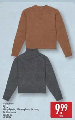 ALDI UP 2 FASHION PULL offre