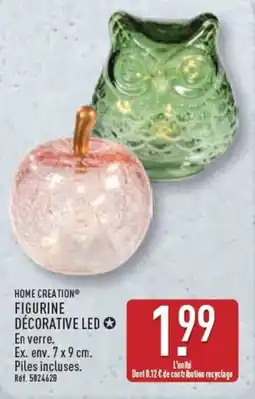ALDI HOME CREATION FIGURINE DÉCORATIVE LED offre