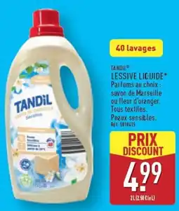 ALDI TANDIL Lessive liquide offre