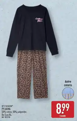 ALDI UP 2 FASHION PYJAMA offre