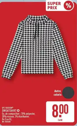 ALDI UP 2 FASHION SWEATSHIRT offre