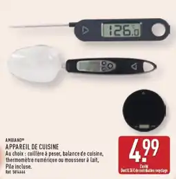 ALDI AMBiano APPAREIL DE CUISINE offre