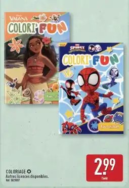 ALDI COLORI'FUN offre