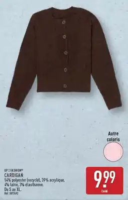ALDI UP 2 FASHION CARDIGAN offre