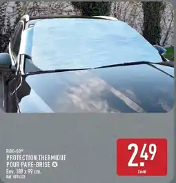 ALDI RIDE+GO PROTECTION THERMIQUE POUR PARE-BRISE offre