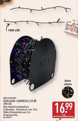 ALDI HOME CREATION GUIRLANDE LUMINEUSE LED offre