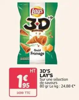 Promocash Lay's 3D'S Bugles offre
